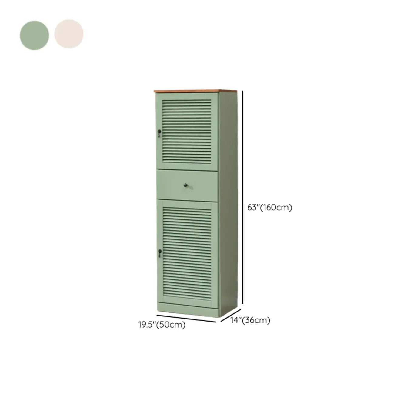 Meuble à chaussures haut de style nordique en bois massif beige pour entrée