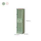 Meuble à chaussures haut de style nordique en bois massif beige pour entrée