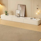 Meuble TV moderne en pierre avec tiroirs pour salon