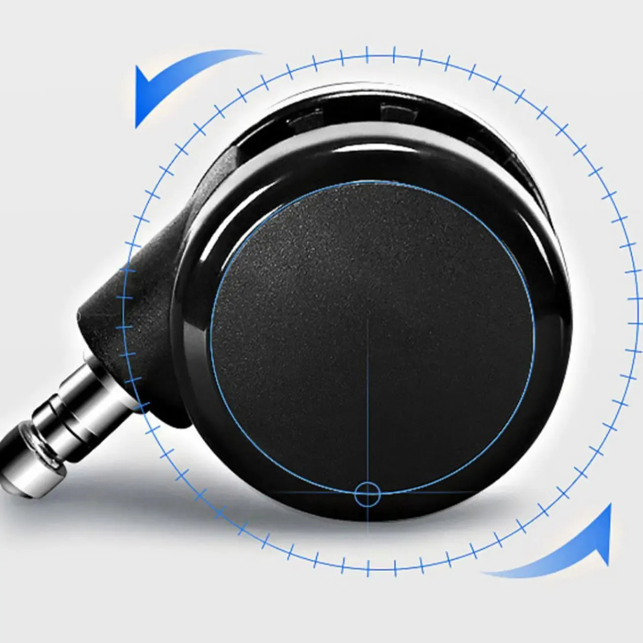 Chaise de bureau pivotante réglable beige moderne