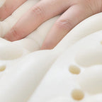 Chaise de bureau pivotante réglable beige moderne