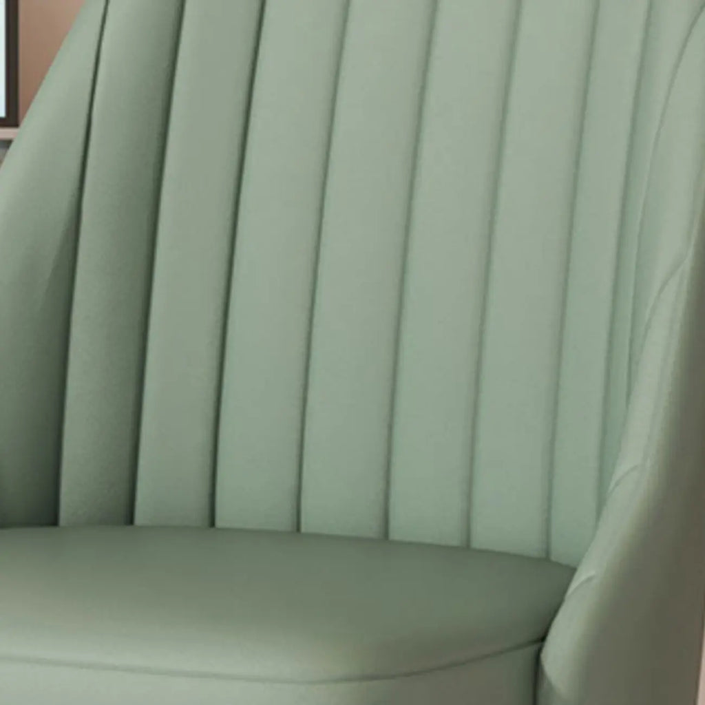 Chaise de bureau pivotante réglable beige moderne