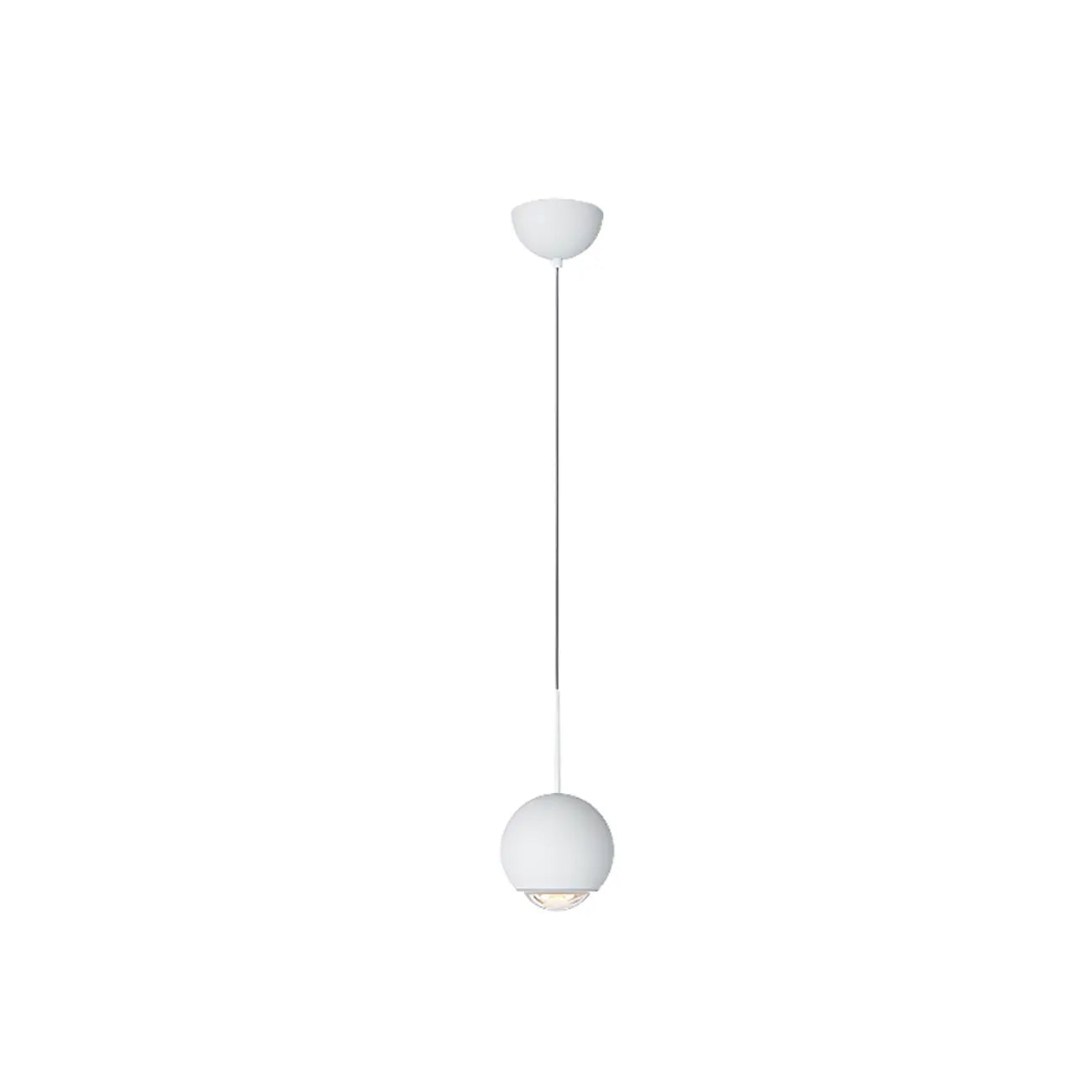 Suspension LED moderne à intensité variable en forme de globe pour chambre à coucher