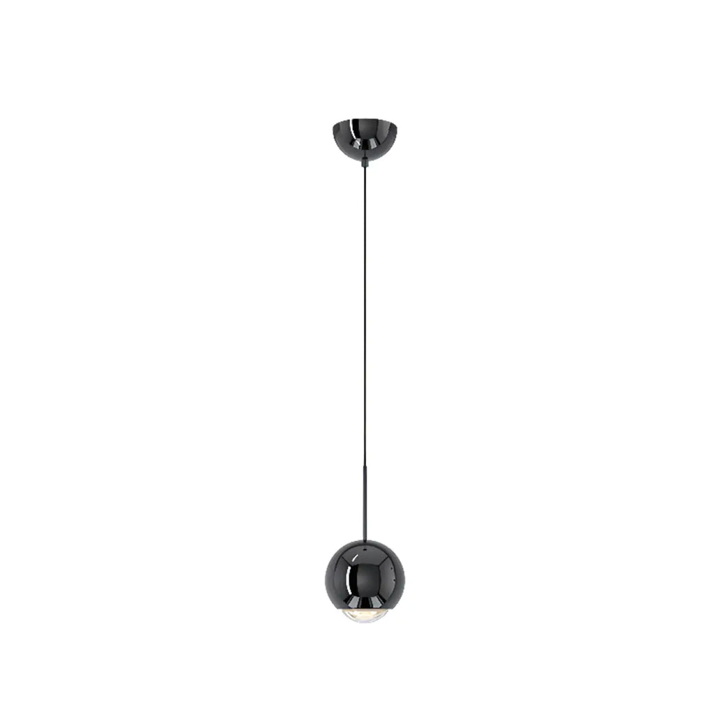 Suspension LED moderne à intensité variable en forme de globe pour chambre à coucher
