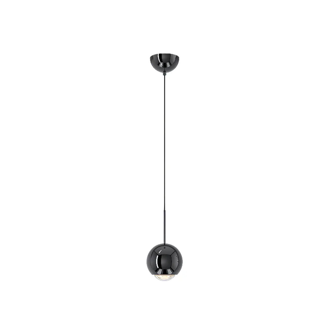 Suspension LED moderne à intensité variable en forme de globe pour chambre à coucher