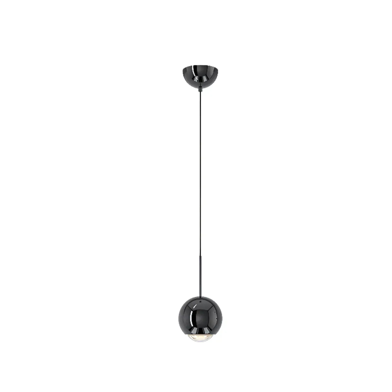 Suspension LED moderne à intensité variable en forme de globe pour chambre à coucher