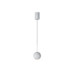 Suspension LED moderne à intensité variable en forme de globe pour chambre à coucher