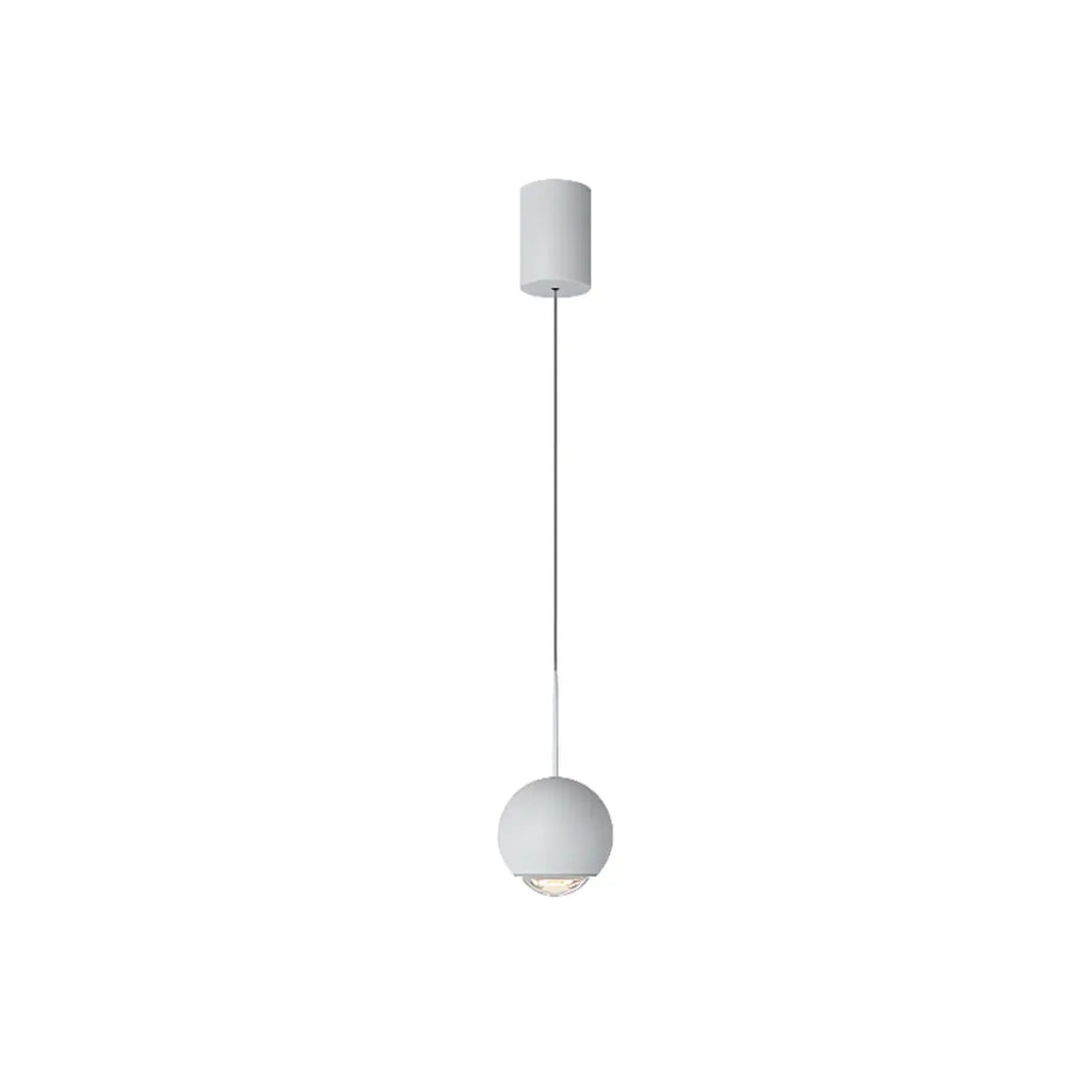 Suspension LED moderne à intensité variable en forme de globe pour chambre à coucher