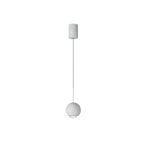 Suspension LED moderne à intensité variable en forme de globe pour chambre à coucher