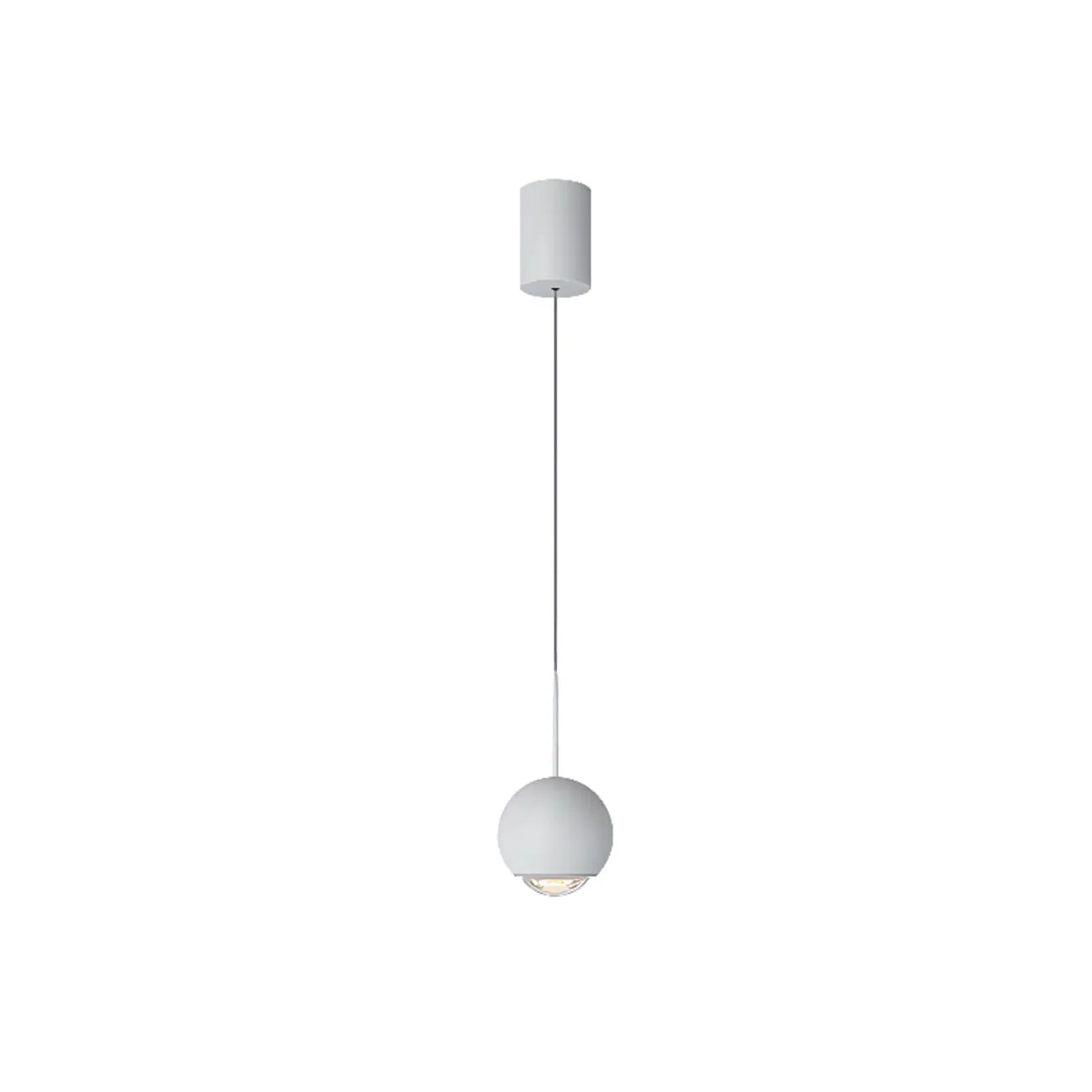 Suspension LED moderne à intensité variable en forme de globe pour chambre à coucher