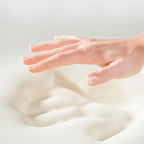 Fauteuil de bureau pivotant en cuir blanc simple