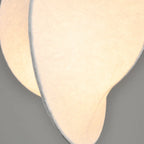 Suspension moderne en tissu blanc réglable pour salon