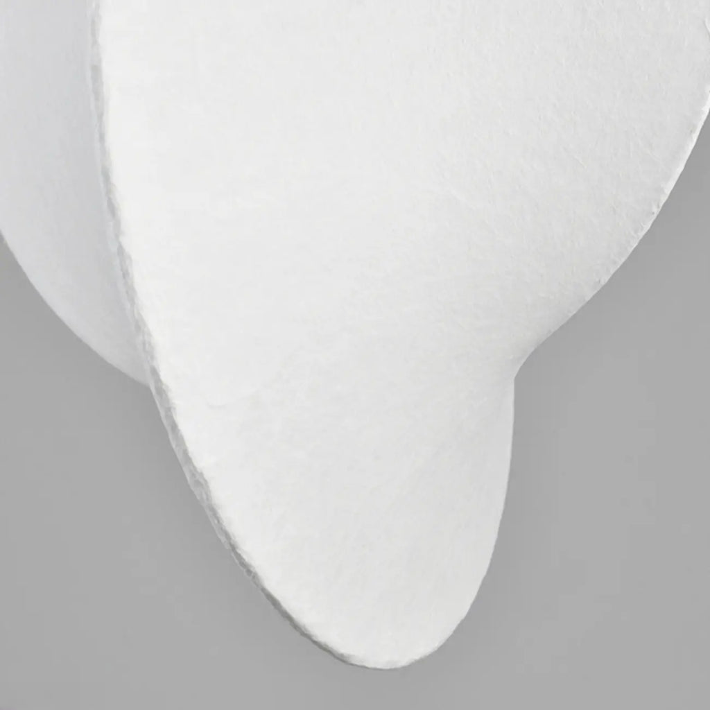 Suspension moderne en tissu blanc réglable pour salon