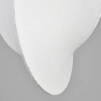 Suspension moderne en tissu blanc réglable pour salon