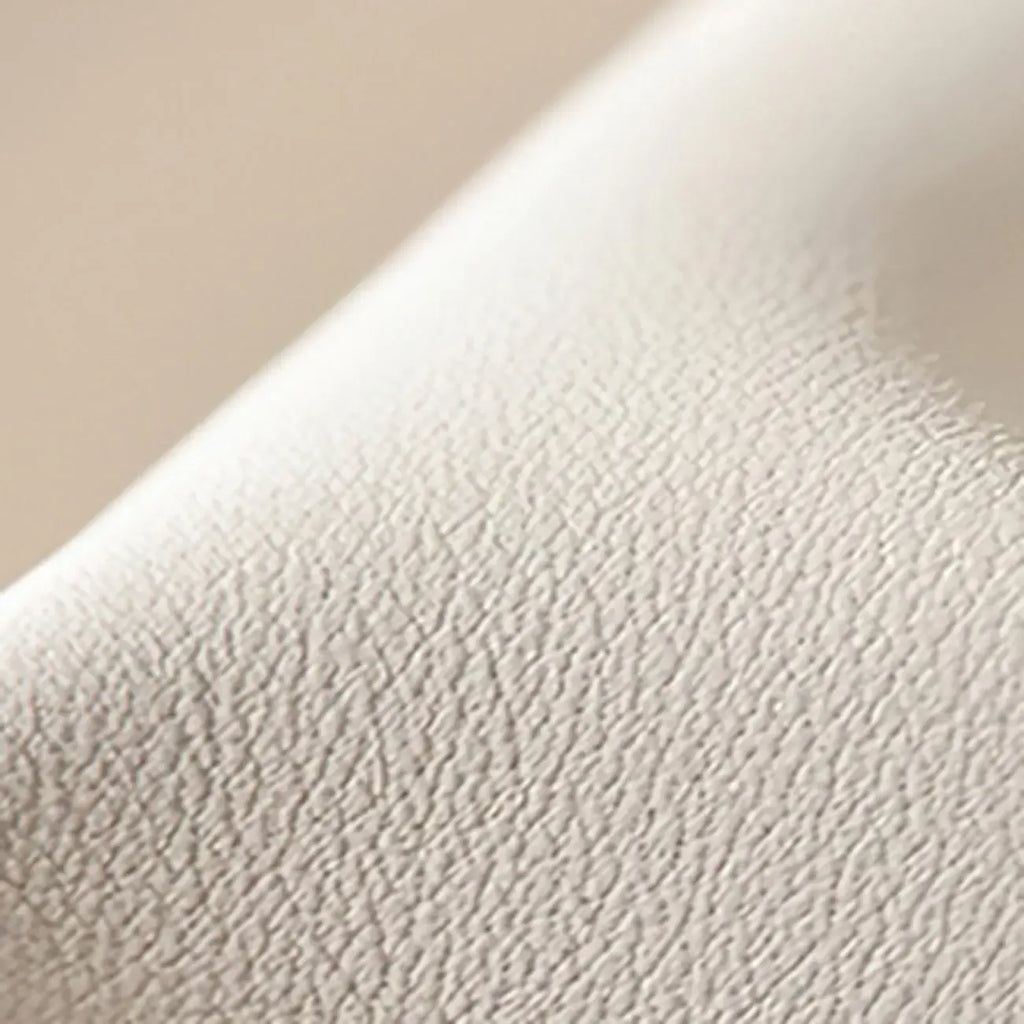 Table de chevet en bois blanc cassé à deux tiroirs pour chambre à coucher