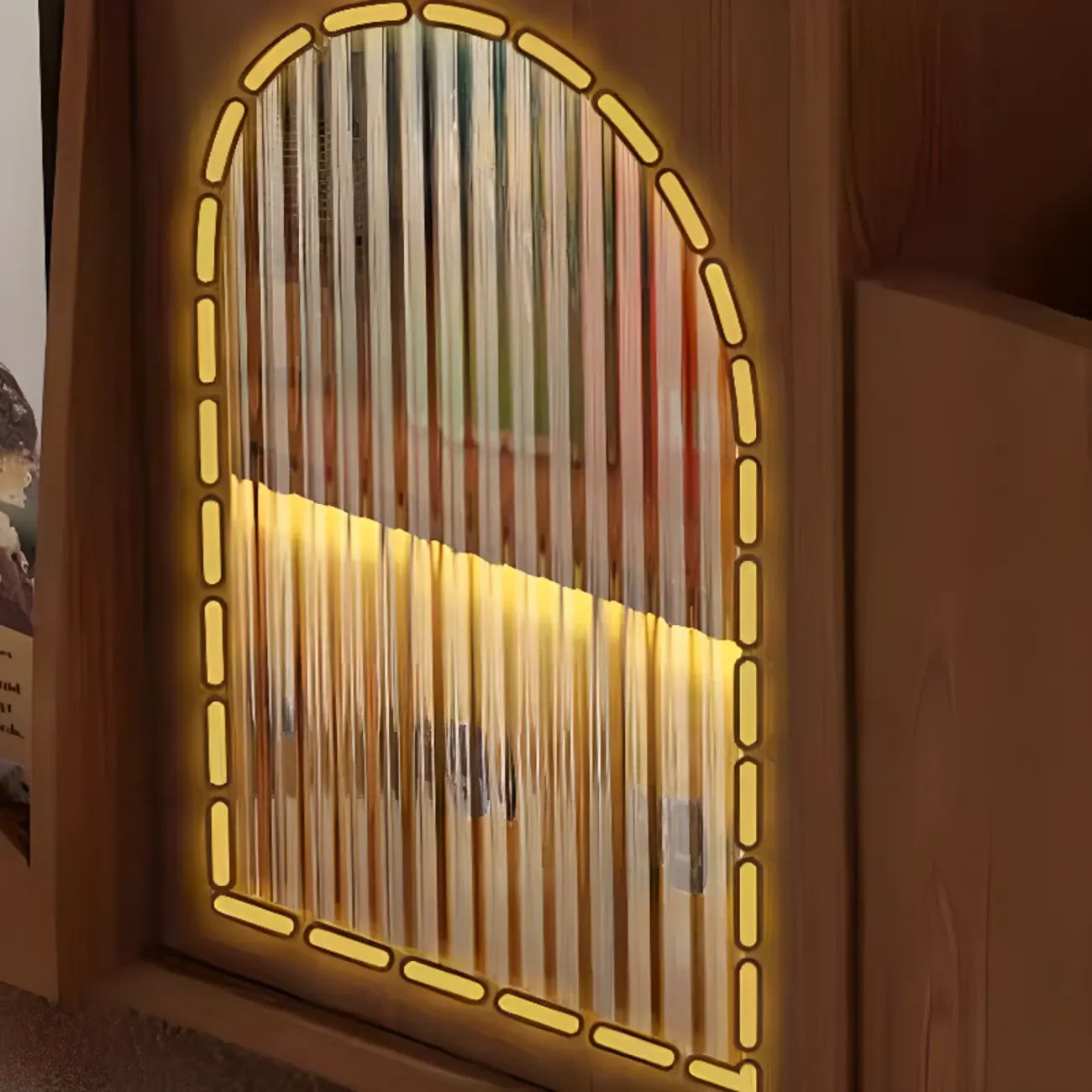 Table basse multifonctionnelle moderne en bois avec roulettes