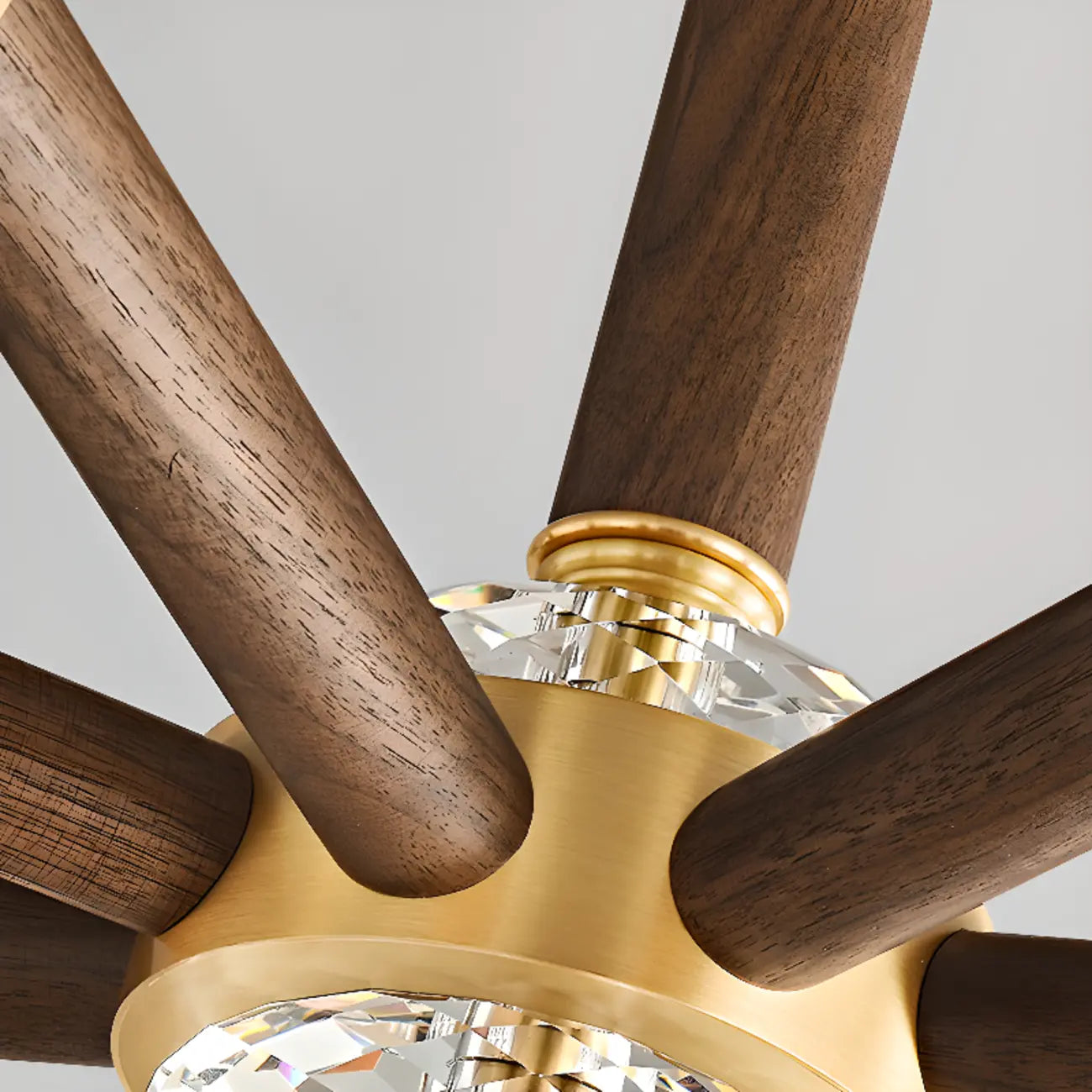 Suspension lumineuse à 2 niveaux avec abat-jour transparent