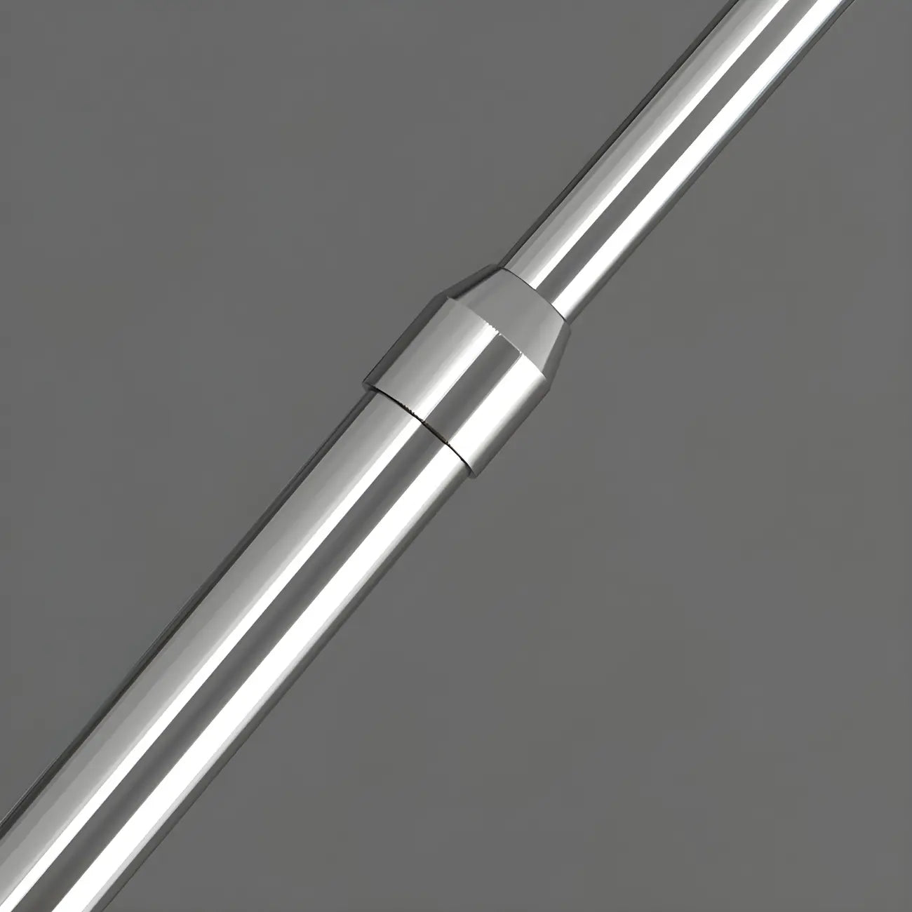 Lampadaire en acier arqué avec dôme en verre de style nordique