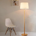 Lampadaire moderne en bois de style traditionnel pour salon