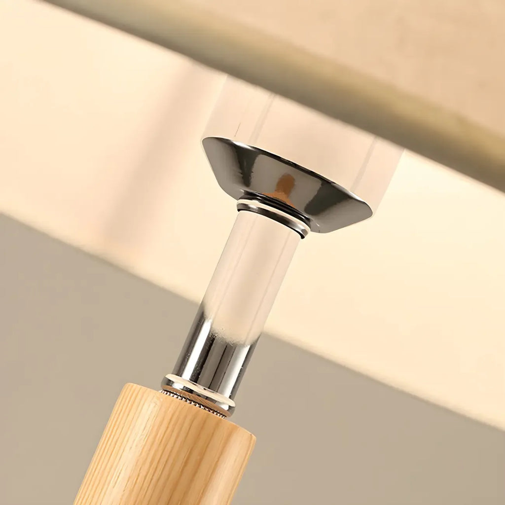 Lampadaire moderne en bois de style traditionnel pour salon