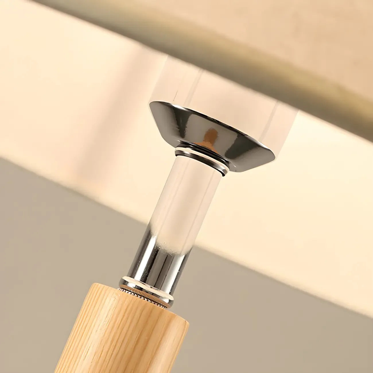 Lampadaire moderne en bois de style traditionnel pour salon