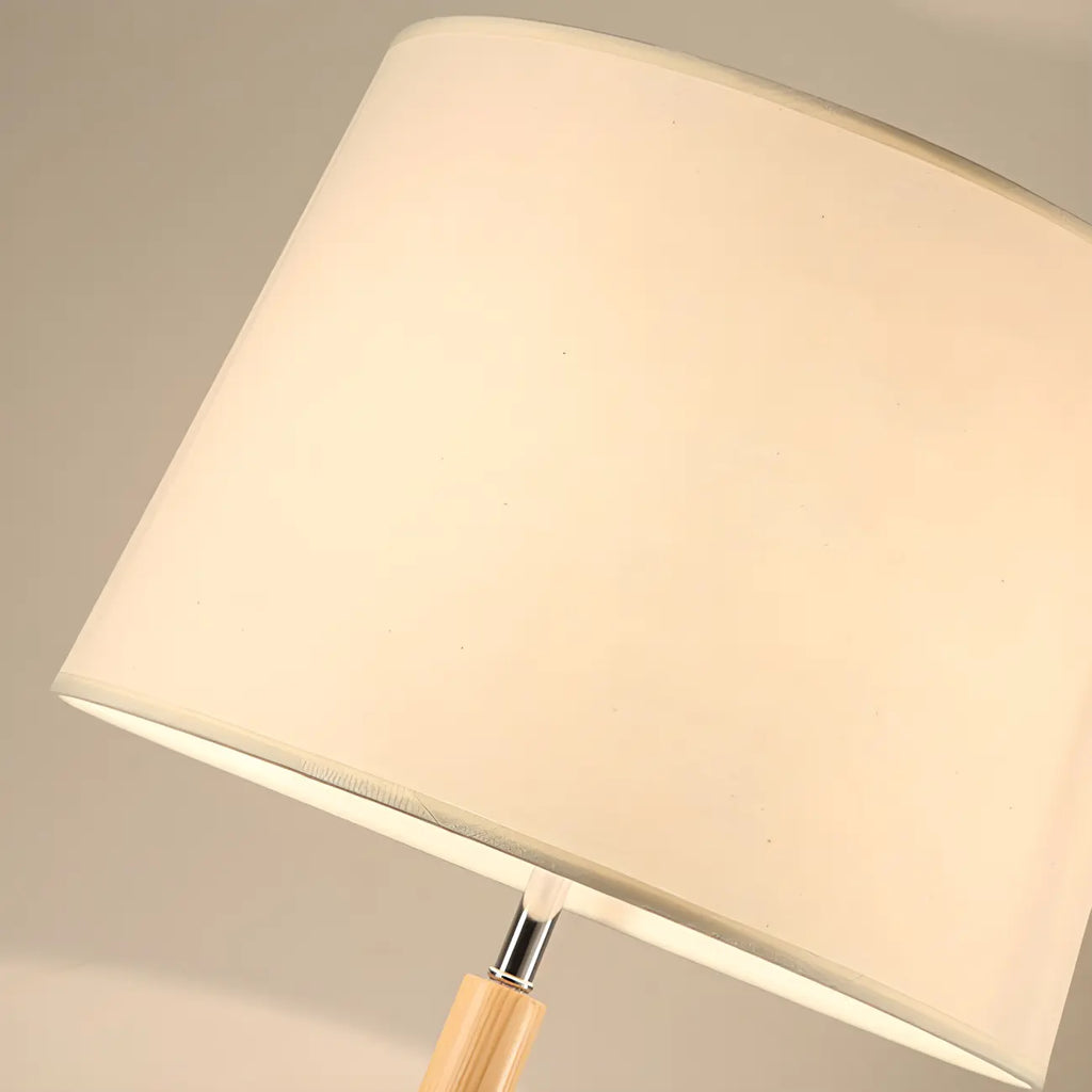 Lampadaire moderne en bois de style traditionnel pour salon