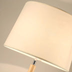 Lampadaire moderne en bois de style traditionnel pour salon