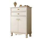 Commode combinée en chêne blanc 41H avec armoire