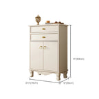 Commode combinée en chêne blanc 41H avec armoire